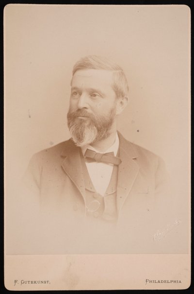 Porträtt av Horatio Curtis Wood, Jr. 1841-1920, 1889. av Frederick Gutekunst