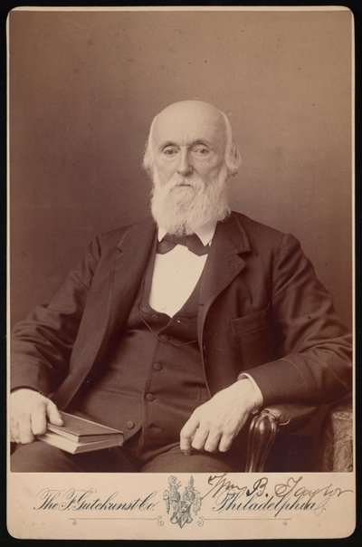 Porträtt av William Bower Taylor 1821-1895, april 1893. av Frederick Gutekunst