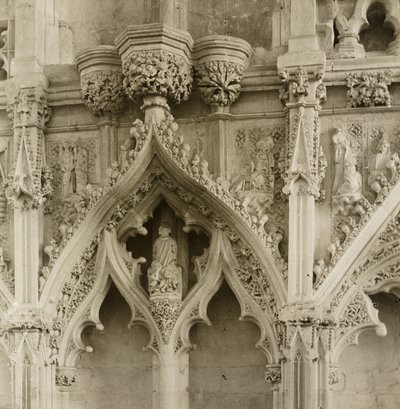 Katedralen i Ely: Lady Chapel, detaljer av Frederick H. Evans