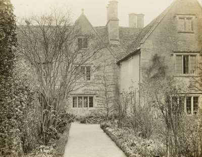 Kelmscott Manor: Trädgårdsfronten av Frederick H. Evans
