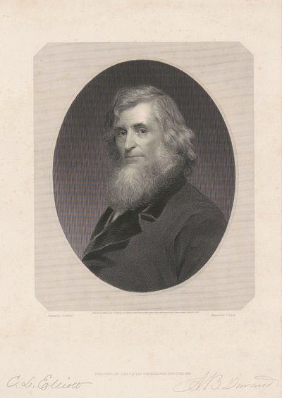 Asher B. Durand av Frederick Halpin, after Charles Loring Elliott
