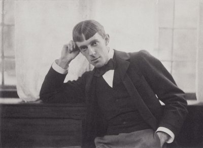Porträttfotografi av Aubrey Beardsley (1872-98) av Frederick Evans (1853-1943) av Frederick Henry Evans