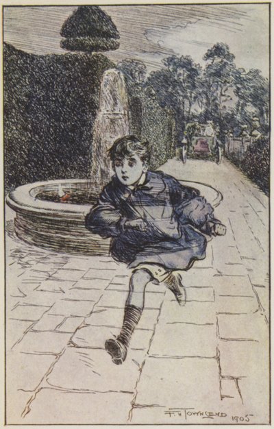 Illustration för They av Rudyard Kipling (färg litho) av Frederick Henry Townsend