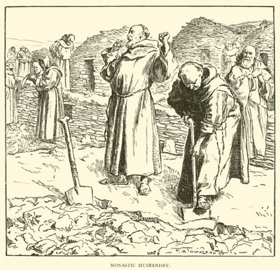 Klosterskötsel av Frederick Henry Townsend