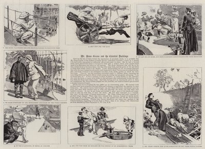 Mr Pease Greene and the Celestial Ducklings (gravyr) av Frederick Henry Townsend