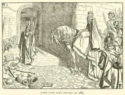 Scen efter Inas återkomst av Frederick Henry Townsend