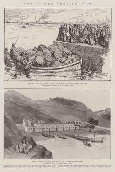 Grekisk-turkiska kriget av Frederick Henry Townsend