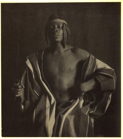 Den etiopiske hövdingen, 1897, tryckt ca av Frederick Holland Day