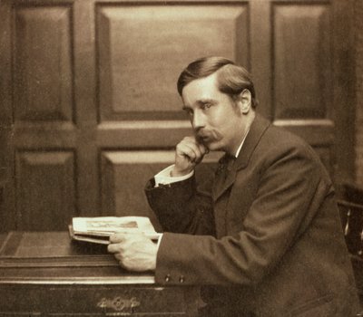 HG Wells, brittisk författare, 1903 av Frederick Hollyer