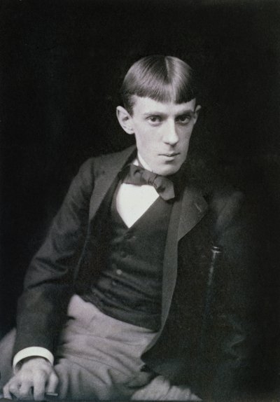 Porträttfotografi av Aubrey Beardsley (1872-98) av Frederick Hollyer (1837-1933) av Frederick Hollyer