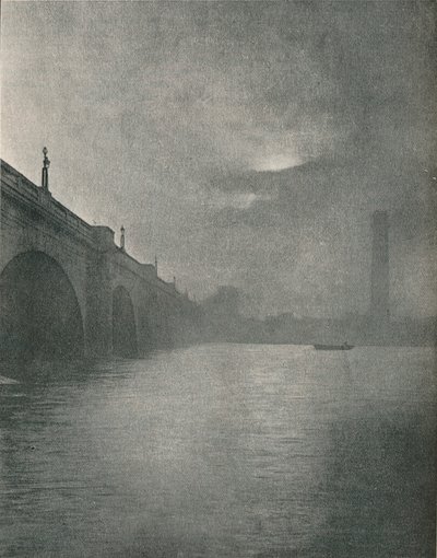 Waterloo Bridge, 1877 av Frederick Hollyer