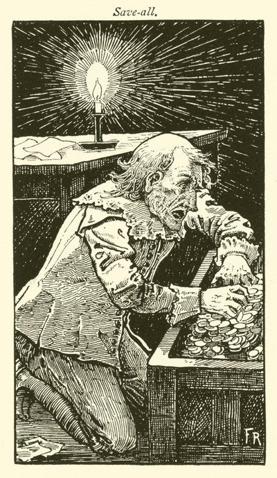 Spara allt (gravyr) av Frederick Hurten Rhead