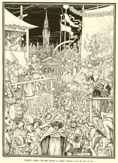 Vanity Fair (gravyr) av Frederick Hurten Rhead