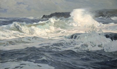 Southwesterly Gale, St. Ives, 1907. av Frederick Judd Waugh