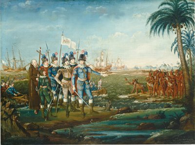Christopher Columbus första landning av Frederick Kemmelmeyer