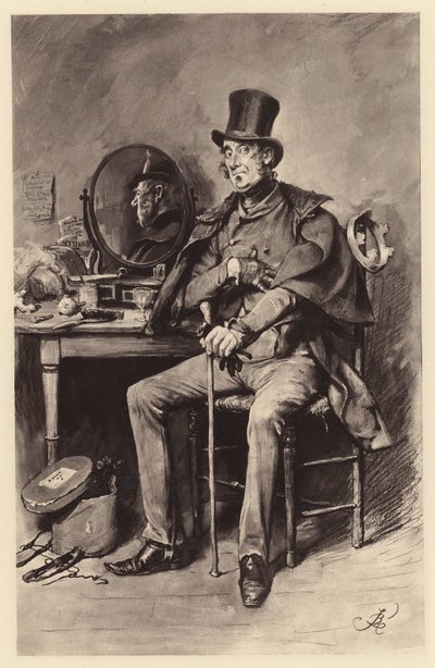 Kapten Costigan (litografi) av Frederick L. Bernard