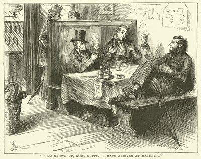 Illustration för Bleak House av Frederick L. Bernard