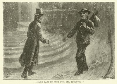 Illustration för David Copperfield av Frederick L. Bernard