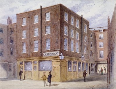 Change Alley, London, 1873 av Frederick Napoleon Shepherd