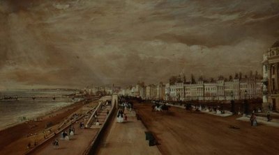 Strandpromenaden, Brighton av Frederick Nash