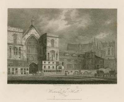Westminster Hall av Frederick Nash