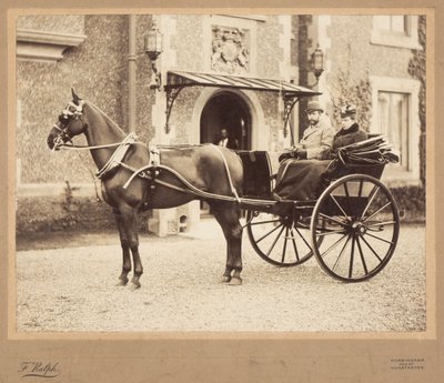Kung George V och drottning Mary, ca 1890 av Frederick Ralph