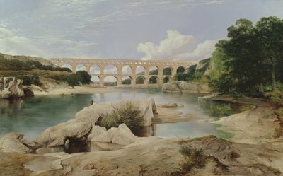 Pont du Gard, 1862 av Frederick Richard Lee