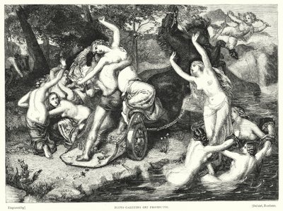 Pluto bär av Proserpine (gravyr) av Frederick Richard Pickersgill