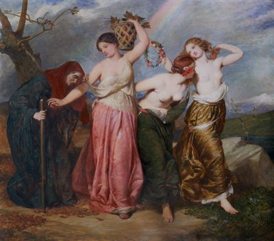 De fyra årstiderna av Frederick Richard Pickersgill