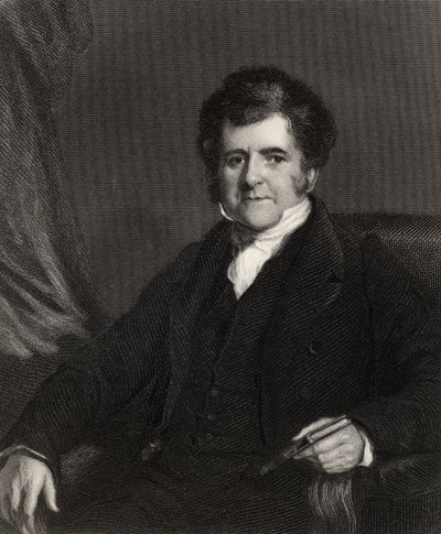 Richard Bright, graverad av H. Cock, från 