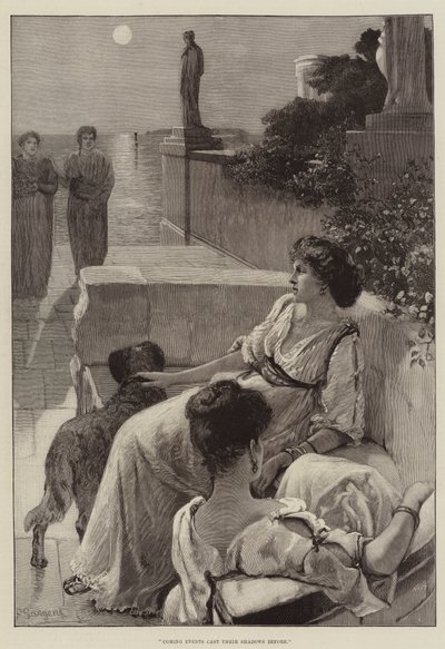 Kommande händelser kastar sina skuggor innan av Frederick Sargent