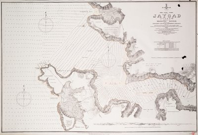 Jaygad (Jyghur) och ingången till Shatri River... av Frederick W. Jarrad