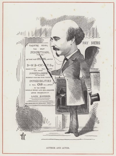 Dion Boucicault av Frederick Waddy