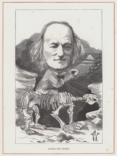 Professor Richard Owen av Frederick Waddy