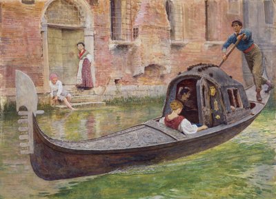 Gondolen, 1868 av Frederick Walker