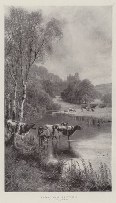 Haddon Hall, Derbyshire av Frederick William Hayes