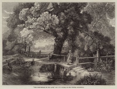 Gångbron i Lane av Frederick William Hulme