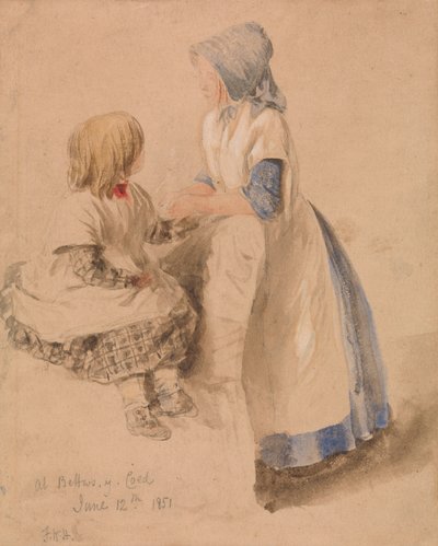 walesiska barn av Frederick William Hulme
