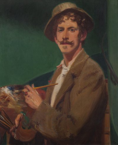Självporträtt av Frederick William MacMonnies