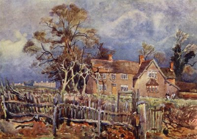 Arbury, George Eliots födelseplats av Frederick William Newton Whitehead