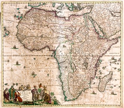 Afrika av Frederick de Wit