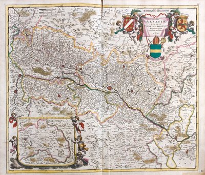 Alsace, Frankrike av Frederick de Wit
