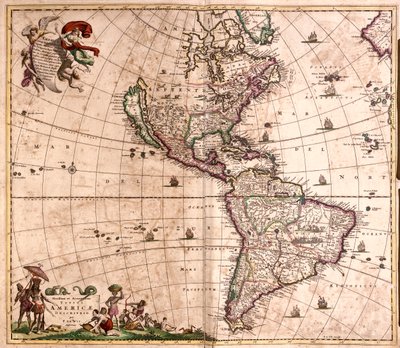 Amerika av Frederick de Wit
