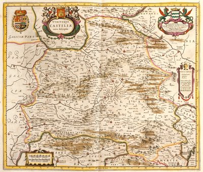 Kastilien, Spanien av Frederick de Wit