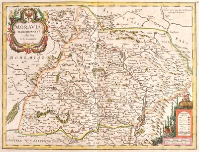 Östra Tjeckien av Frederick de Wit
