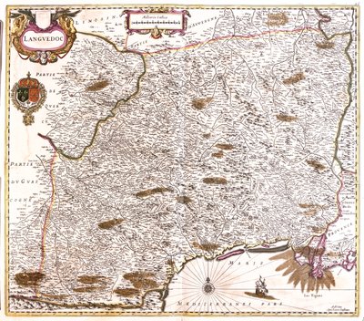 Languedoc, Frankrike av Frederick de Wit