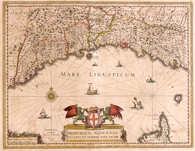 Ligurien, Italien av Frederick de Wit