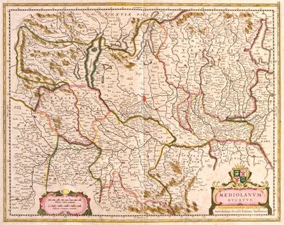 Lombardiet, Italien av Frederick de Wit