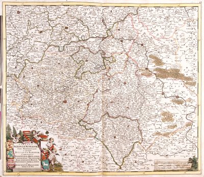 Niedersachsen, Sachsen-Anhalt, Sachsen, Thüringen, Tyskland av Frederick de Wit