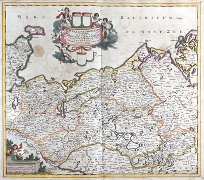 Mecklenburg-Vorpommern, Tyskland av Frederick de Wit